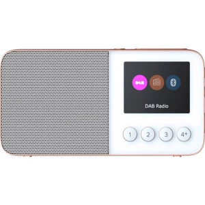 DAB+ (1012) Džepni radio Pure Move T4 Bluetooth, UKW Mogućnost punjenja Bijela slika