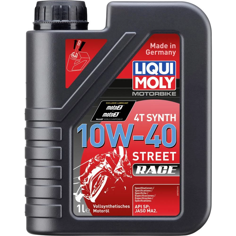 Liqui Moly Motorbike 4T Synth 10W-40 Street Race 20753 ulje za 4-taktne motore 1 l slika