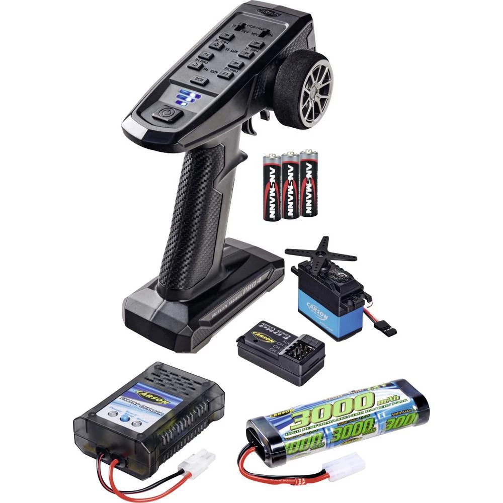 Carson Modellsport FS 3K Reflex Wheel Pro 4 početni komplet pištolj-daljinski upravljač 2,4 GHz Broj kanala: 3 slika