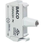 LED element Bijela 12 V/DC, 24 V/DC BACO 33RAWL 1 ST