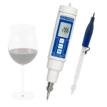 pH metar PCE-PH20 uključujući pH elektrodu PCE-PH-WINE posebno za vino PCE Instruments PCE-PH20WINE mjerač pH vrijednosti pH vrijednost