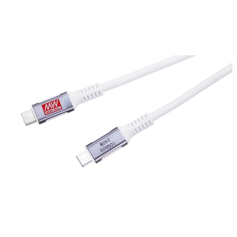 MEAN WELL USB-C kabel USB-C® utikač 1 m USB3.2TYPECPD3.1240W slika