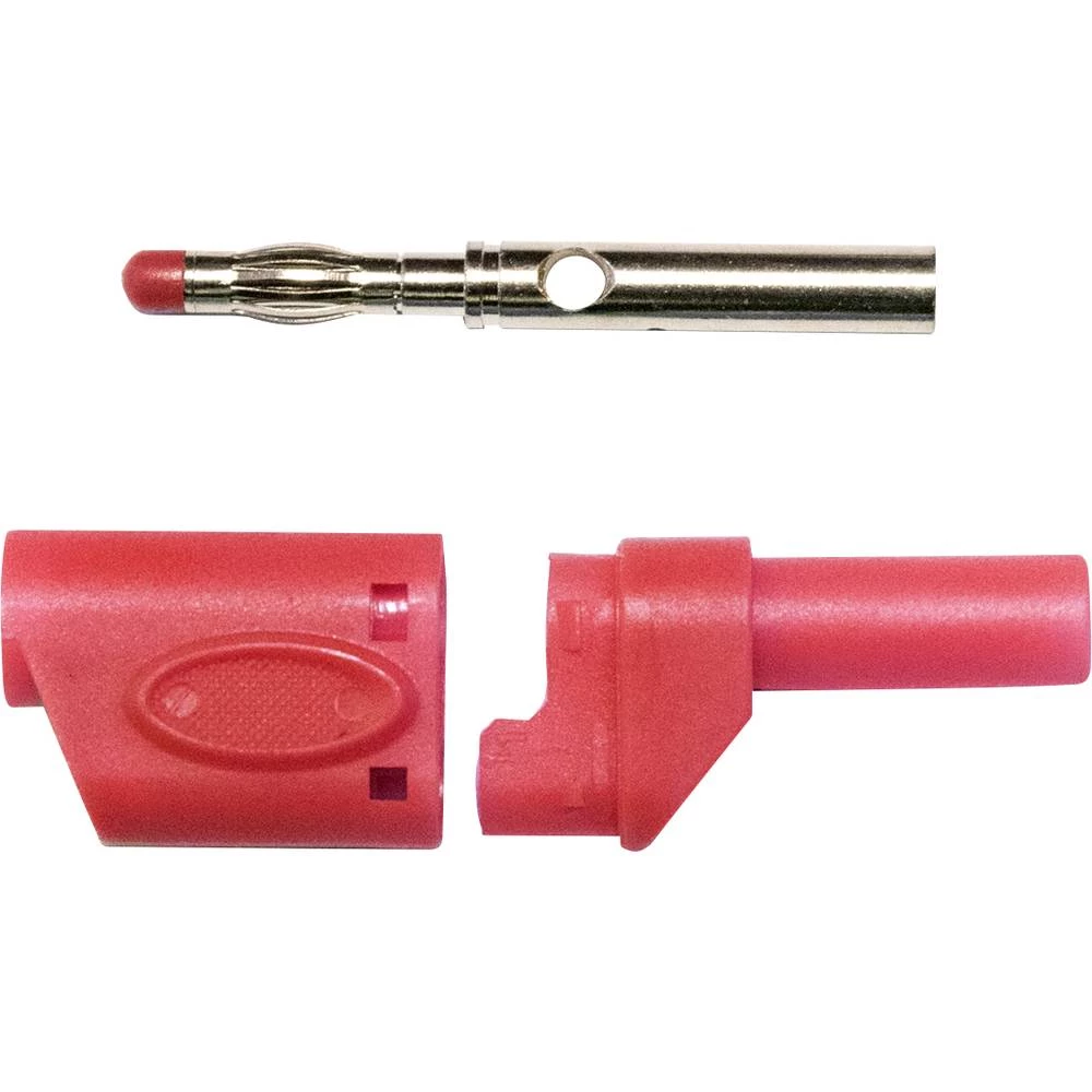 Mueller Electric BU-3110410-2 banana utikač crvena 1 St. slika