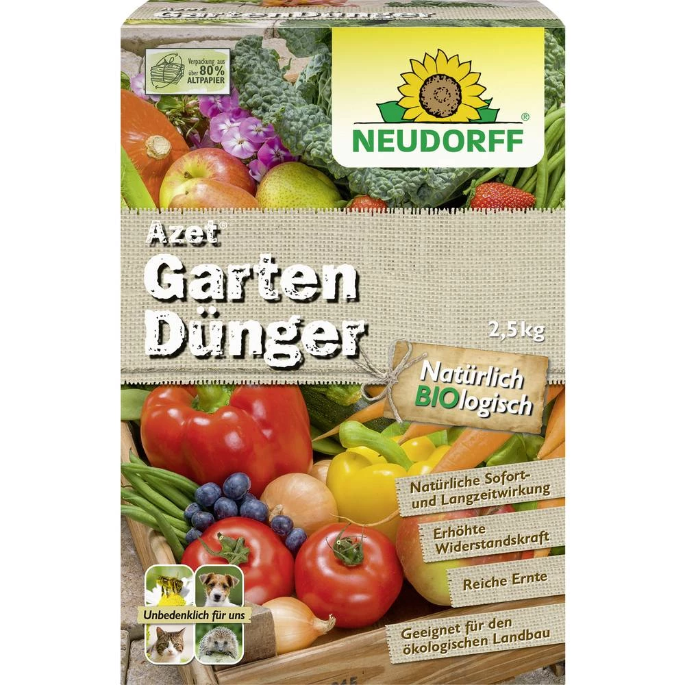 Neudorff 00134 Azet vrtno gnojivo 2.5 kg slika