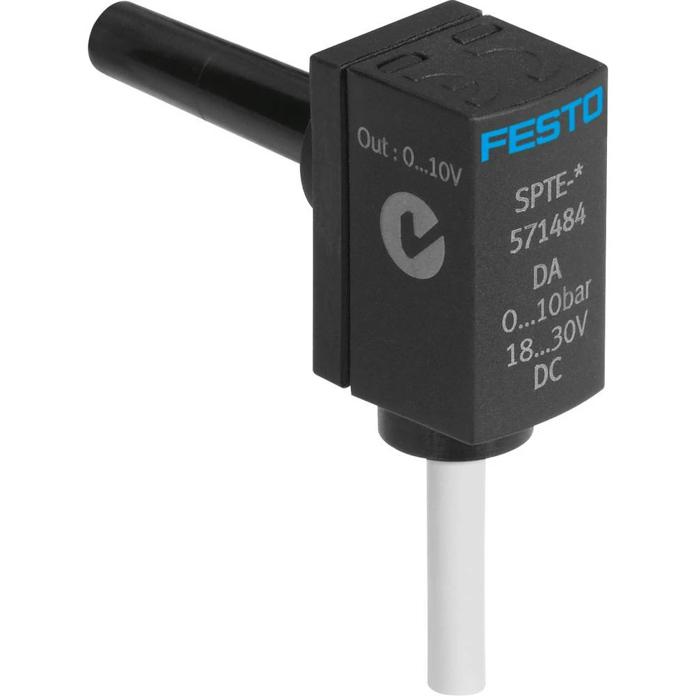 FESTO odašiljač tlaka SPTE-V1R-S6-V-2.5K 571475 Pogonski napon (područje): 18 - 30 V/DC 1 kom. slika