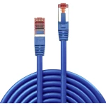 LINDY 47725 RJ45 mrežni kabel, Patch kabel cat 6 S/FTP 20.00 m plava boja sa zaštitom za nosić 1 St.