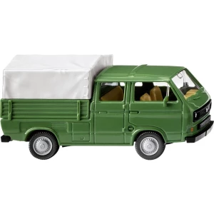 Wiking 0293 09 h0 Volkswagen T3 dupla kabina - travnato zelena slika