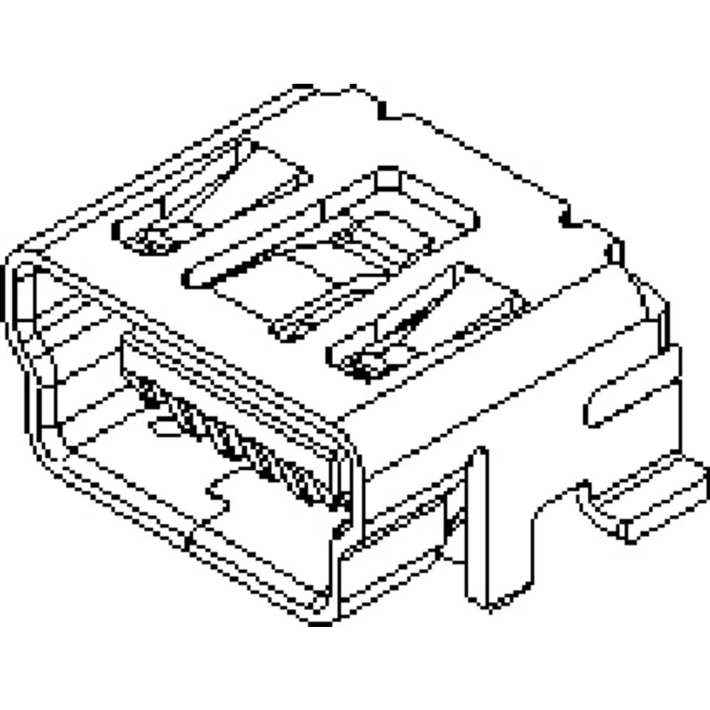 USB On the GO ženski konektor 51387-0530 Molex Sadržaj: 1 St. slika