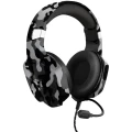 Trust GXT 323K CARUS igraće naglavne slušalice sa mikrofonom 2x 3,5 utičnica (mikrofon/slušalice), 3,5 mm priključak sa vrpcom, stereo preko ušiju crna, kamuflažna boja slika