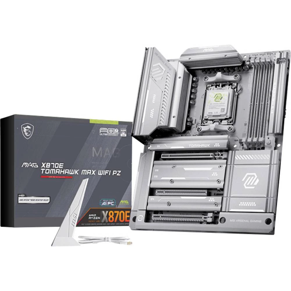 MSI PMAG X870E matična ploča Baza AMD AM5 Faktor oblika (detalji) ATX Set čipova matične ploče AMD® X870E slika