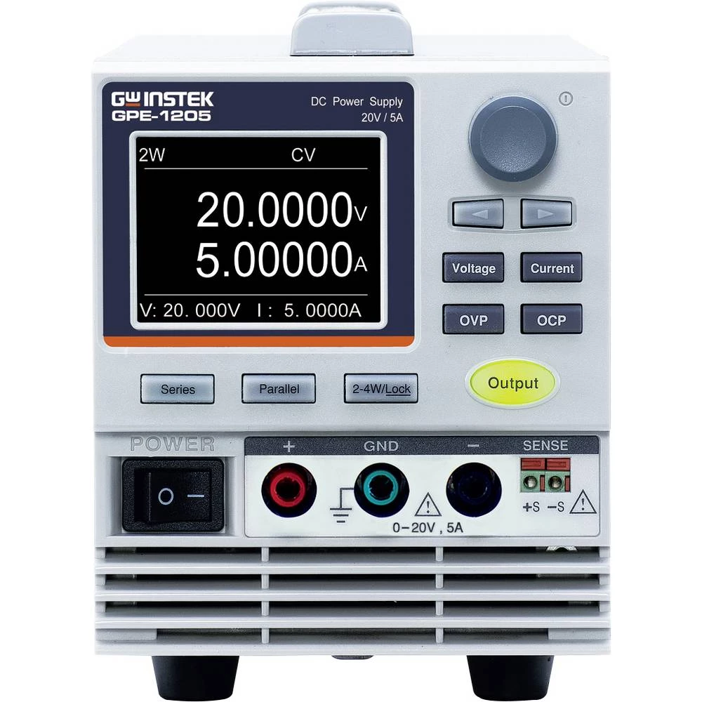 GW Instek GPE-1205 100 W Einkanal Linear DC-Netzteil laboratorijsko napajanje, podesivo 20 V (max.) 5 A (max.) 100 W dal slika
