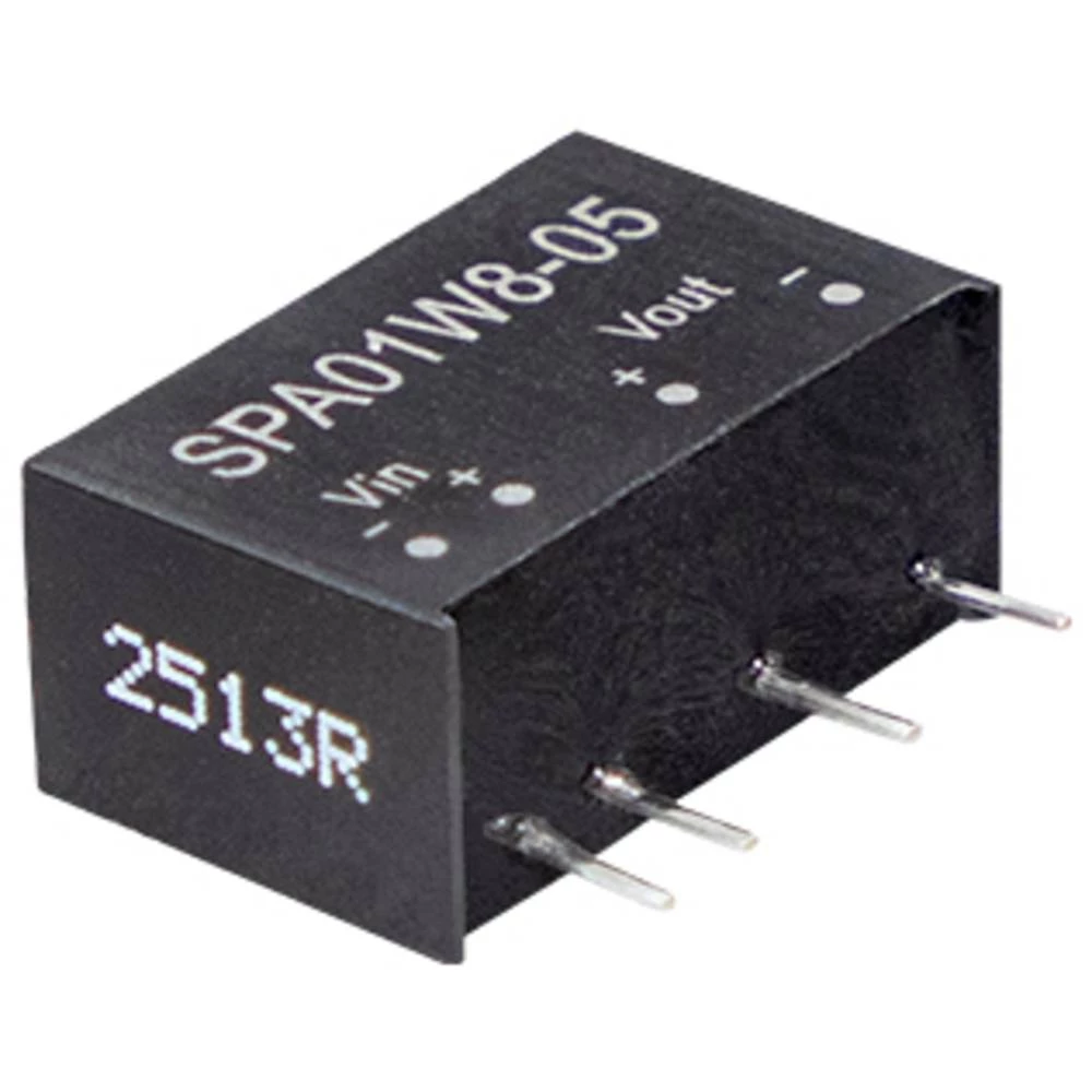 MEAN WELL SPA01W8-12 DC/DC pretvarač 12 V 0.083 A 1 W Content 1 kom. slika