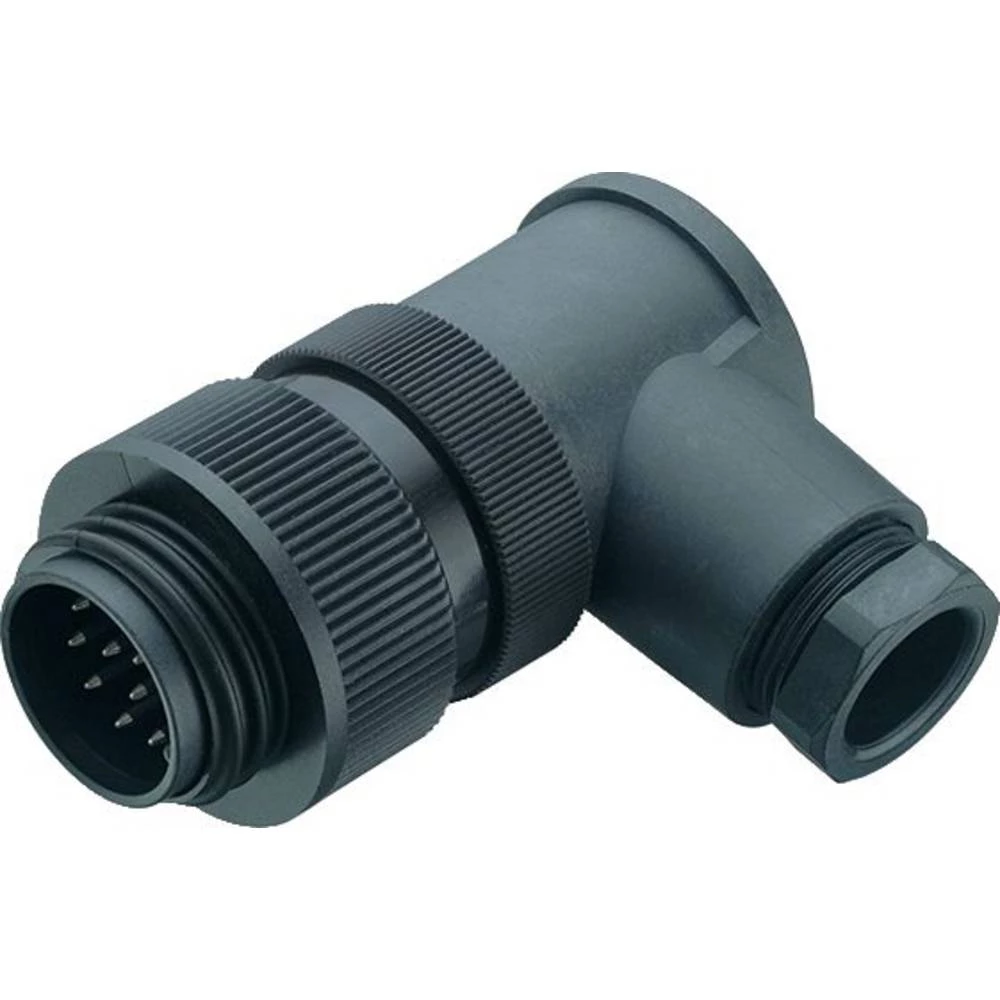 binder 99 0717 73 13-20 kutni utikač kutni muški konektor Ukupan broj polova: 13 + PE Serija (Okrugli utični konektori): slika