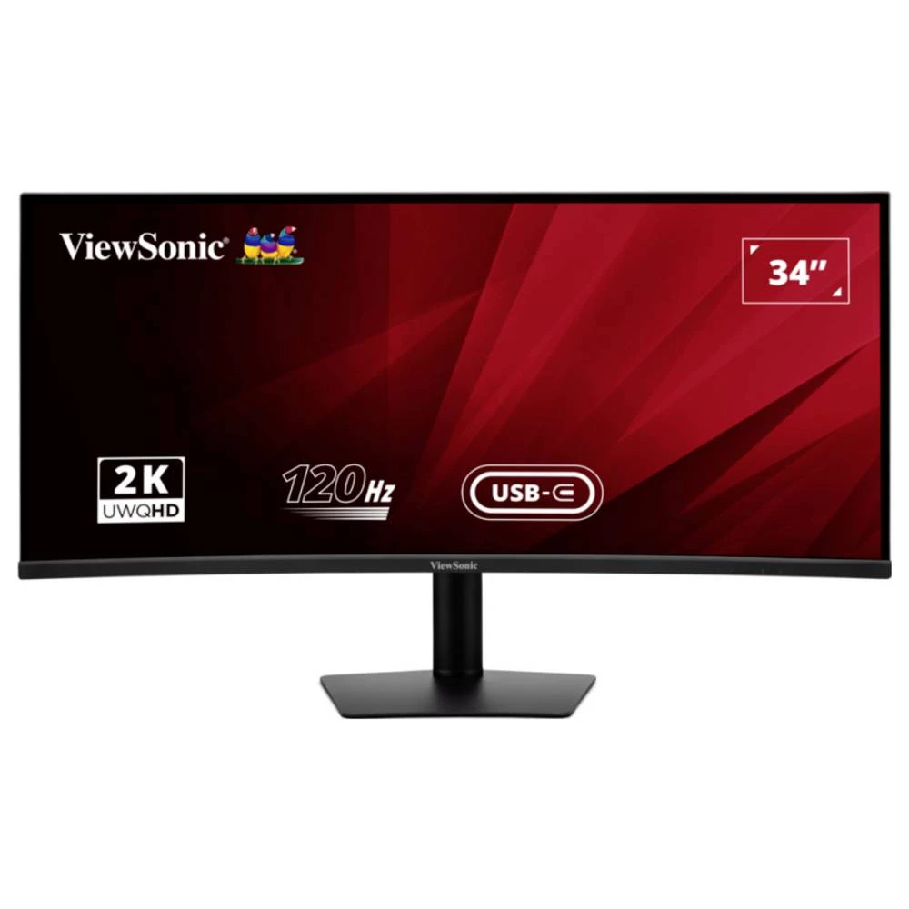 Viewsonic VA3420C LED zaslon Energetska učinkovitost 2021 F (A - G) 86.4 cm (34 palac) 3440 x 1440 piksel 21:9 1 ms utič slika