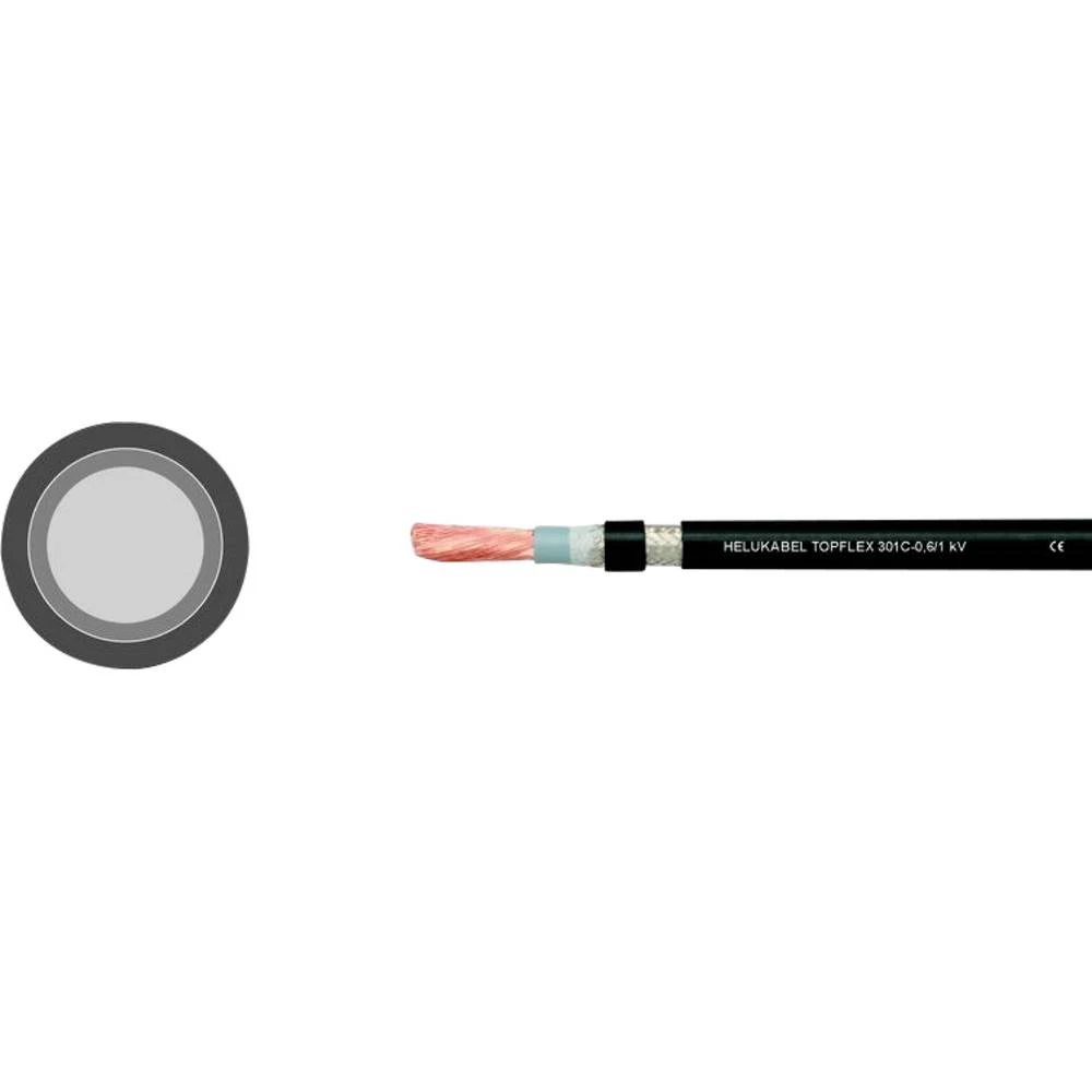 Helukabel 75391-500 vod za vučni lanac TOPFLEX 301 1 G 35 mm² zeleno-žuta 500 m slika