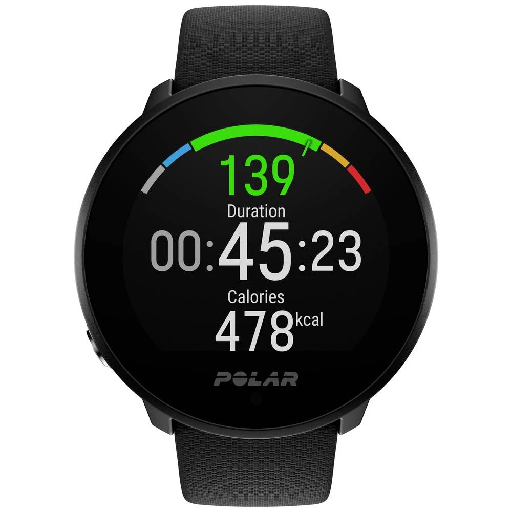 Polar Unite monitor, otkucaji srca s ugrađenim senzorom  43 mm uni crna slika