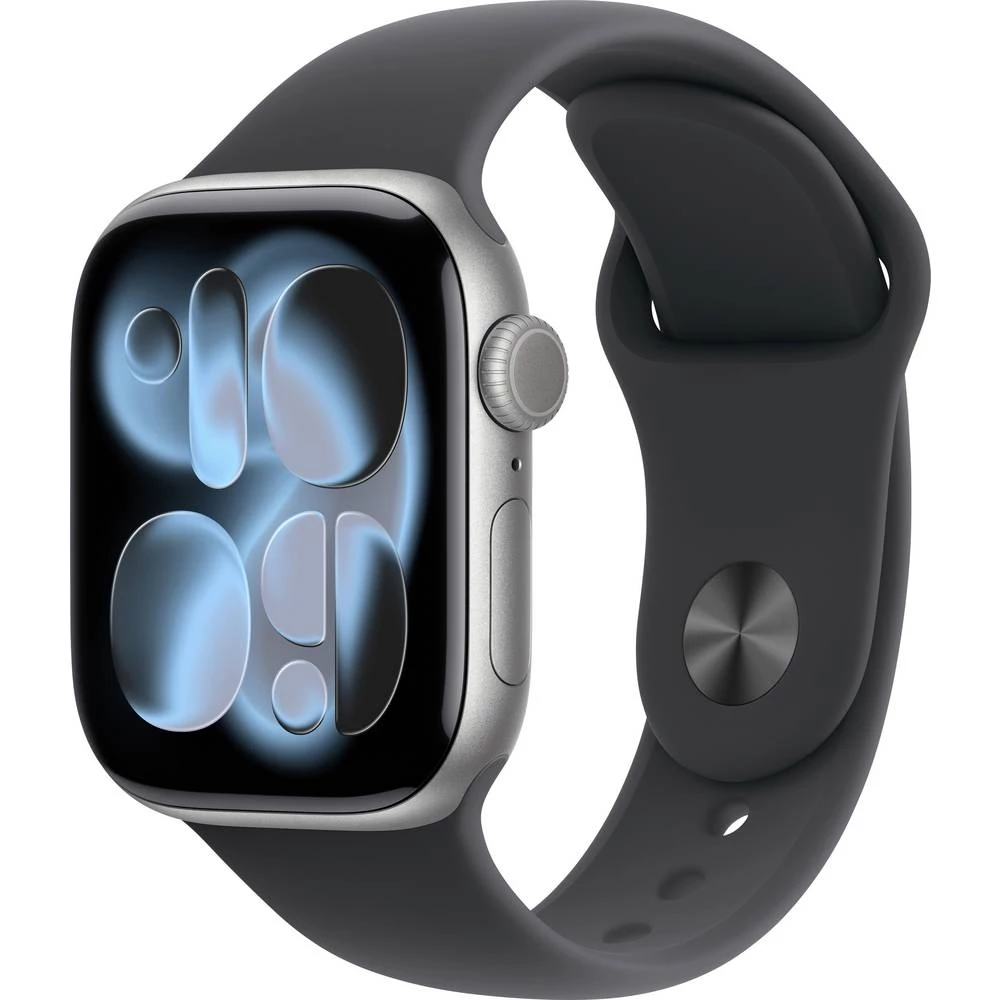 Apple Watch Series 11 GPS 42 mm kućište od aluminija sportska narukvica crna s/m slika
