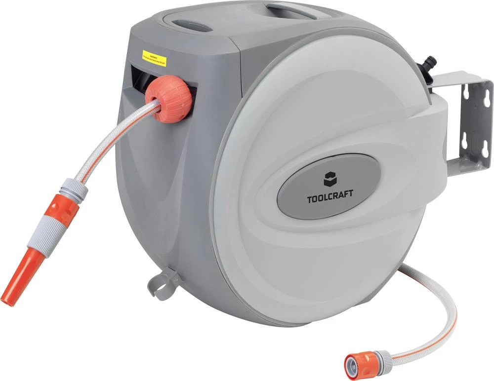 Namatač za crijevo 12.7 mm 1/2 " 20 m TOOLCRAFT 1408848 slika