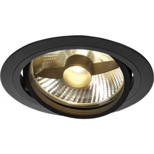 Ugrađeno svjetlo Halogena žarulja, LED GU10 75 W SLV 113550 New Tria 1 Crna (mat) slika