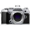 Sistemska kamera Olympus E-M5 Mark III 20.4 MPix Srebrna 4K-Video, Otporan na smrzavanje, Otporan na prskanje vodom, Otporan na slika
