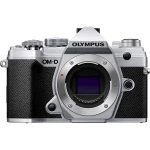 Sistemska kamera Olympus E-M5 Mark III 20.4 MPix Srebrna 4K-Video, Otporan na smrzavanje, Otporan na prskanje vodom, Otporan na
