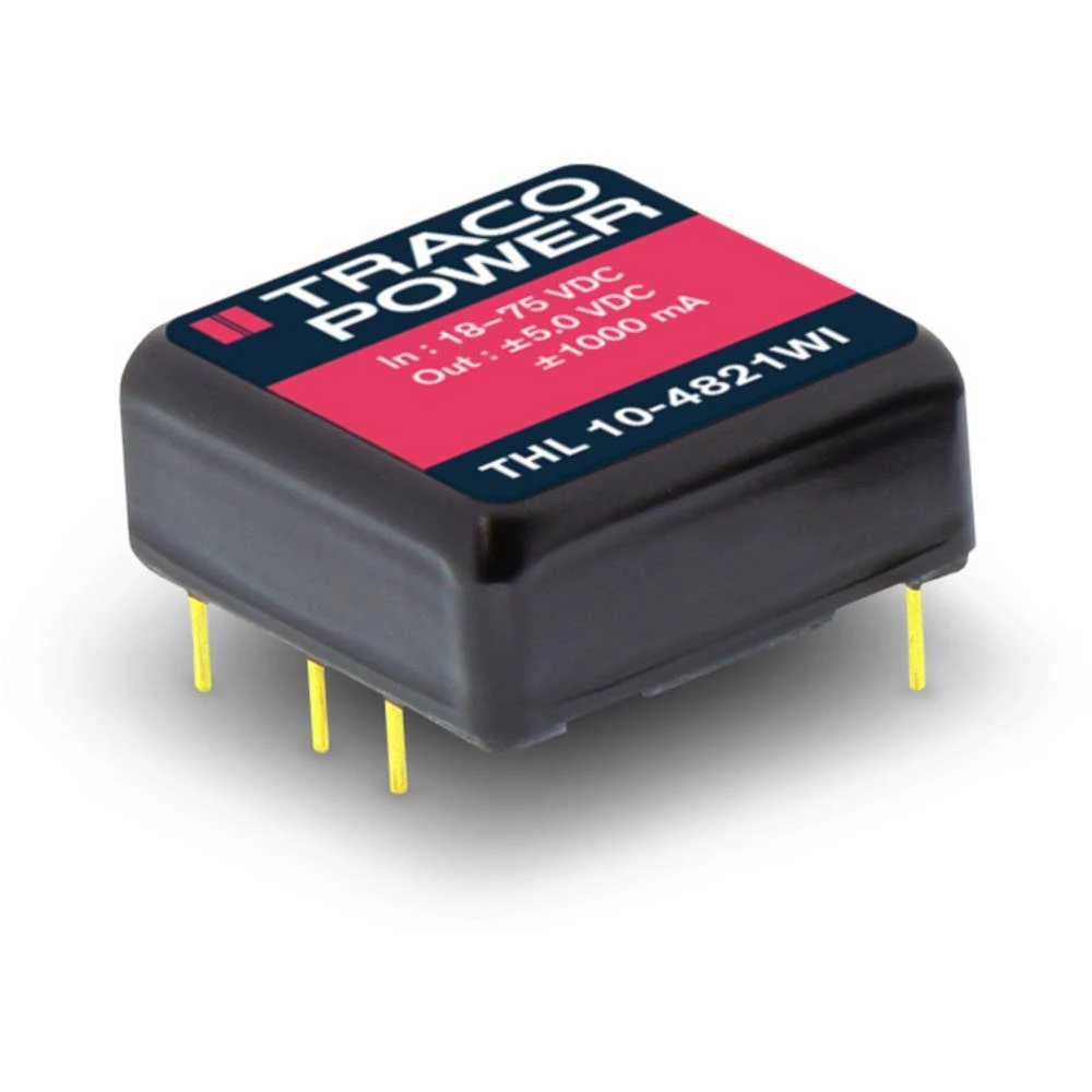 TracoPower THL 10-2411WI DC/DC pretvarač za tiskano vezje 24 V/DC 5.1 V/DC 2 A 10 W Broj izlaza: 1 x Content 1 kom. slika