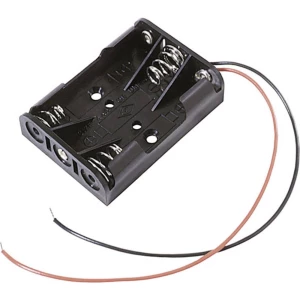 Baterije - držač 3x Micro (AAA) Kabel (D x Š x V) 52 x 38 x 14 mm MPD BC3AAAW slika