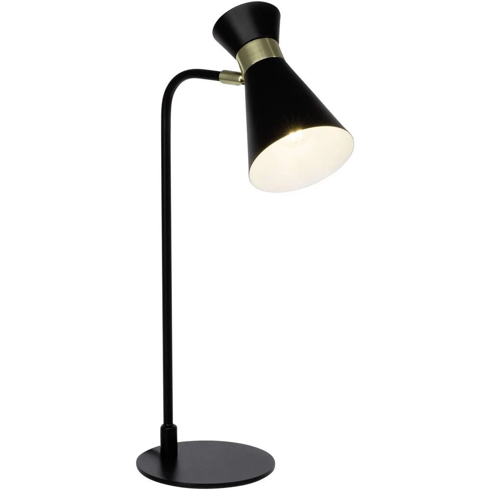 Brilliant Stajaće/stolne svjetiljke 64449/86 Crna (mat), Zlatna E14 slika