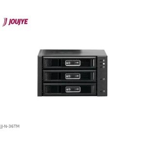 JJ-N-36TM za 3 x 6,4 cm (2,5&quot,)/8,9 cm (3,5&quot,) 12G HDD/SSD JouJye JJ-N-36TM 2,5'' ugradbeni okvir za tvrdi disk SAS, SATA slika