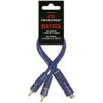 Y-cinch kabel 0.25 m Renegade RENYRCA [2x Muški cinch konektor - 1x Ženski cinch konektor]