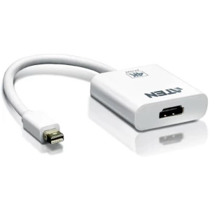 DisplayPort / HDMI Adapter [1x Muški konektor Mini DisplayPort - 1x Ženski konektor HDMI] Bijela ATEN slika