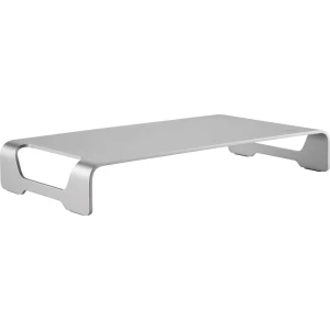 LogiLink Tabletop monitor riser, aluminum povišenje za monitor Raspon visine: 6.3 cm (max) srebrna slika