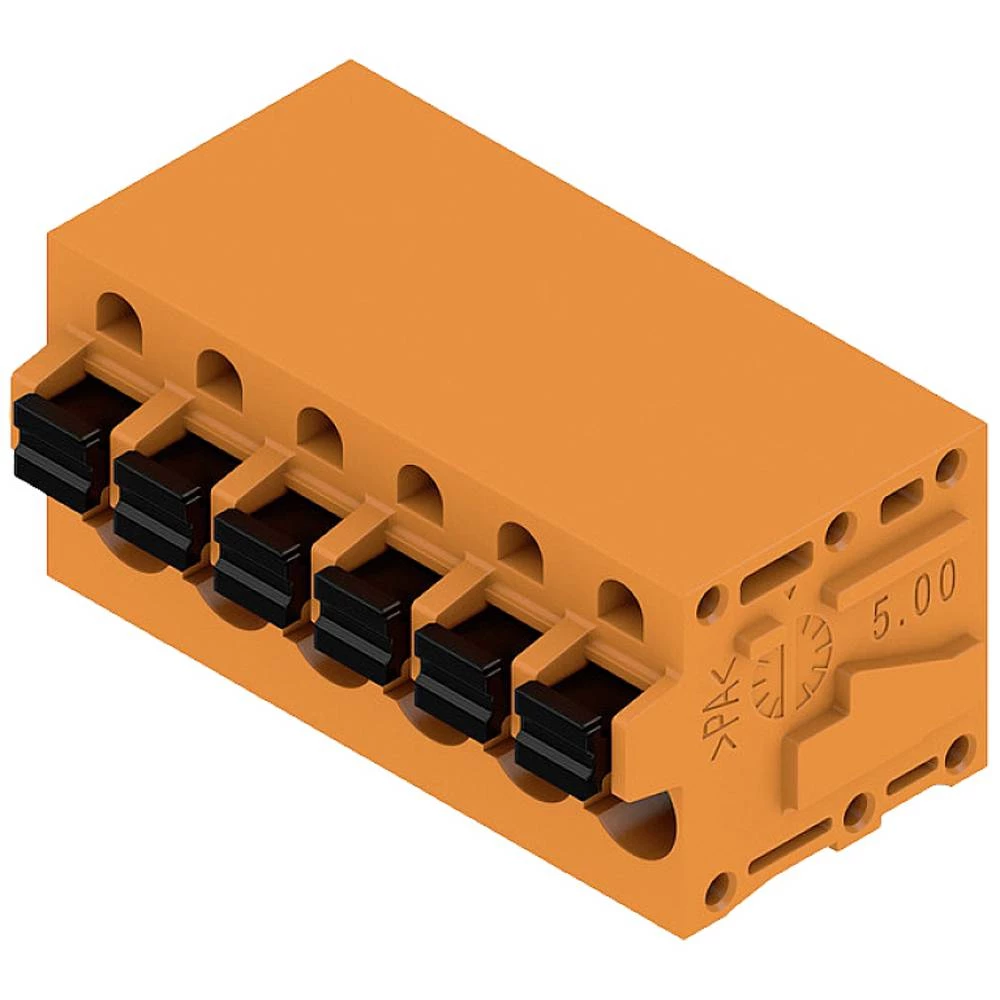 Weidmüller LMF 5.00/06/90 3.5SN OR BX Opružna blok spojka 45 ST slika