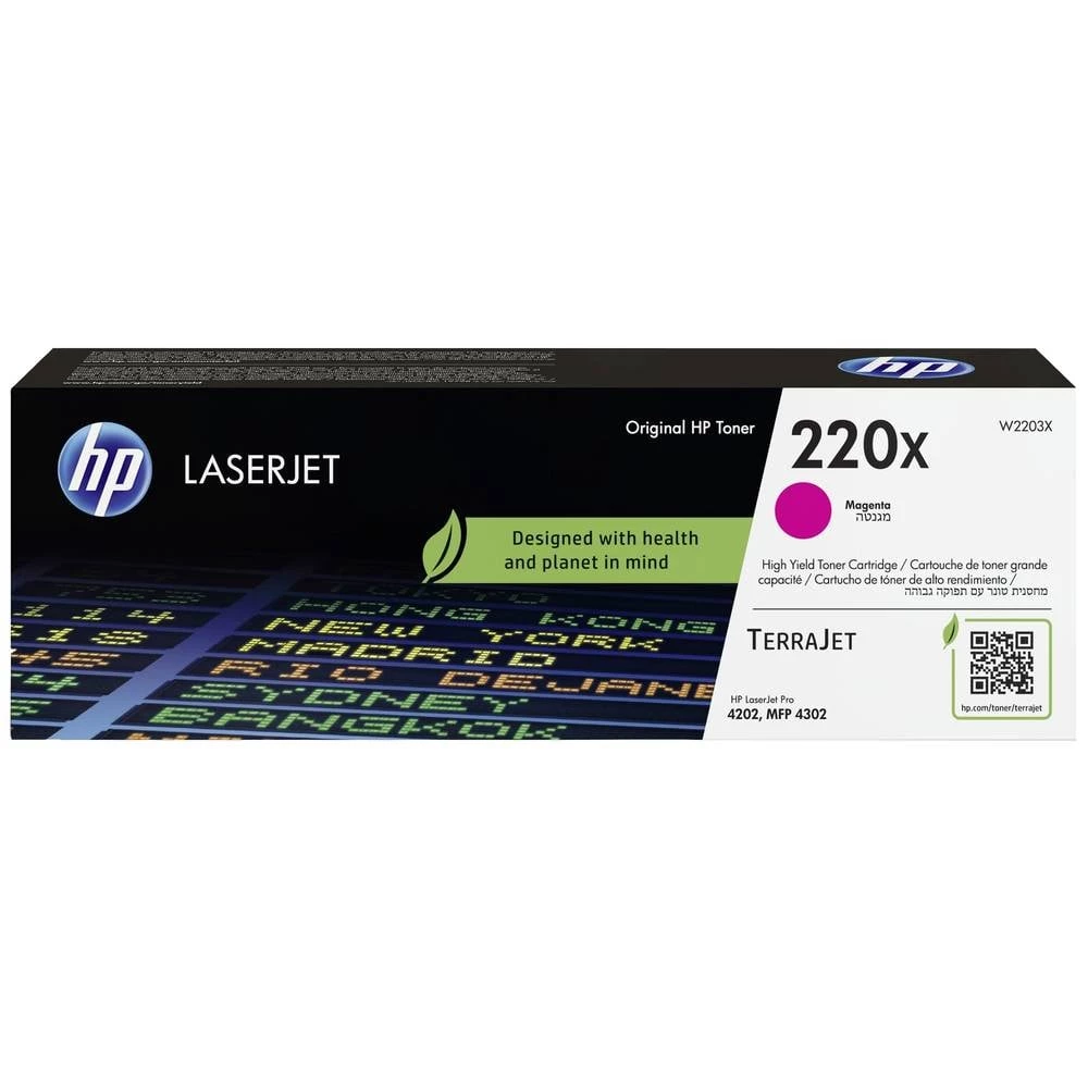 HP toner 220X original purpurno crven 5500 Stranica W2203X slika