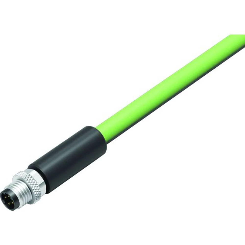 binder 77 5429 0000 50704-0200-20 utični konektor za senzor/aktivator, konfekcionirani ravni muški konektor 2 m Broj pol slika