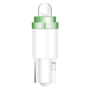 Oshino LED svjetiljka W2x4.6d Zelena 28 V 35 mcd slika
