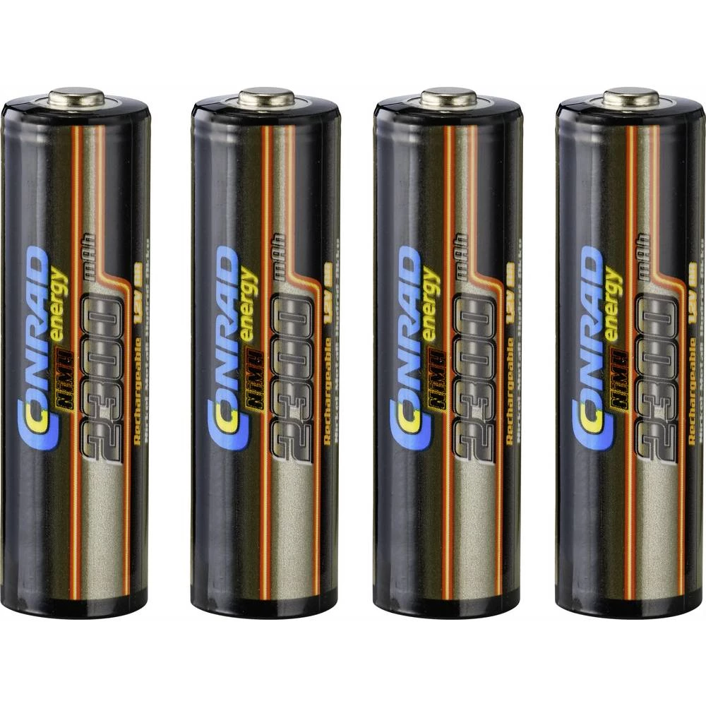 Conrad energy pojedinačna akumulatorska ćelija za modele NiMH mignon (AA) 1.2 V 2300 mAh slika