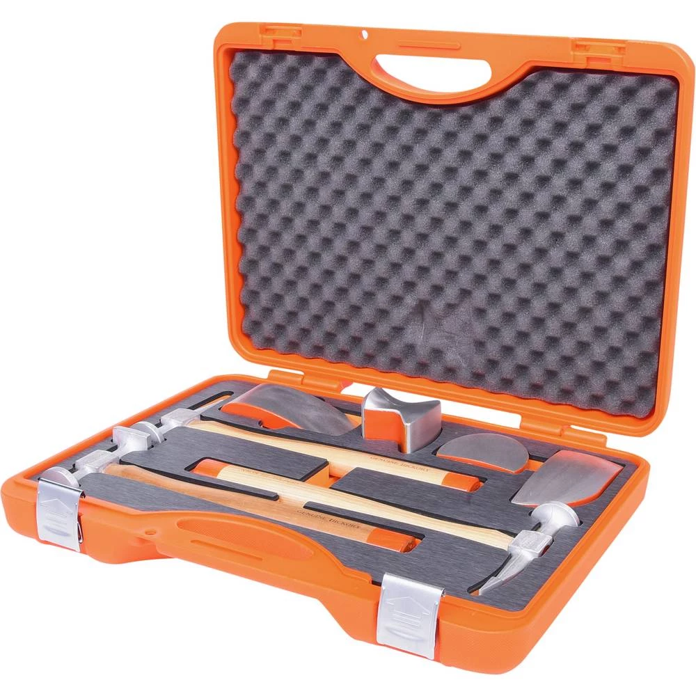 KS Tools 140.2475 Set za uklanjanje udubljenja na aluminijskom tijelu, 7 kom slika