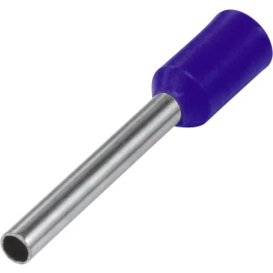 Kabelski završetak 1 x 2.50 mm² x 12 mm Izolirani dio Svijetloplava TRU COMPONENTS 1091290 100 ST slika