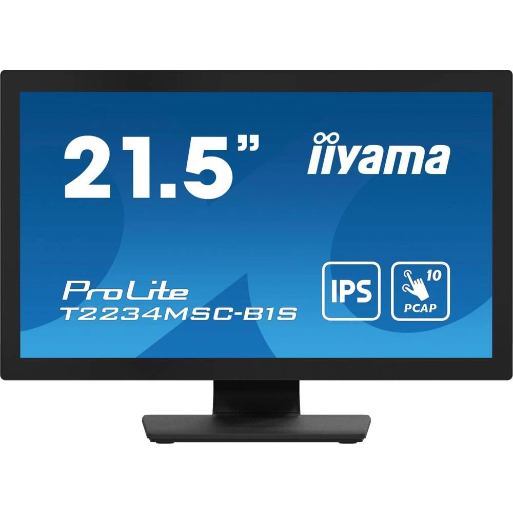 Iiyama ProLite T2234MSC-B1S zaslon na dodir Energetska učinkovitost 2021: E (A - G) 54.6 cm (21.5 palac) 1920 x 1080 pi slika