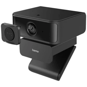 Računalna web kamera ''C-650 Face Tracking'', 1080p, USB-C, za video chat/konferencije Hama C-650 Face Tracking Full HD-Web kamera 1920 x 1080 Pixel držač s stezaljkom slika