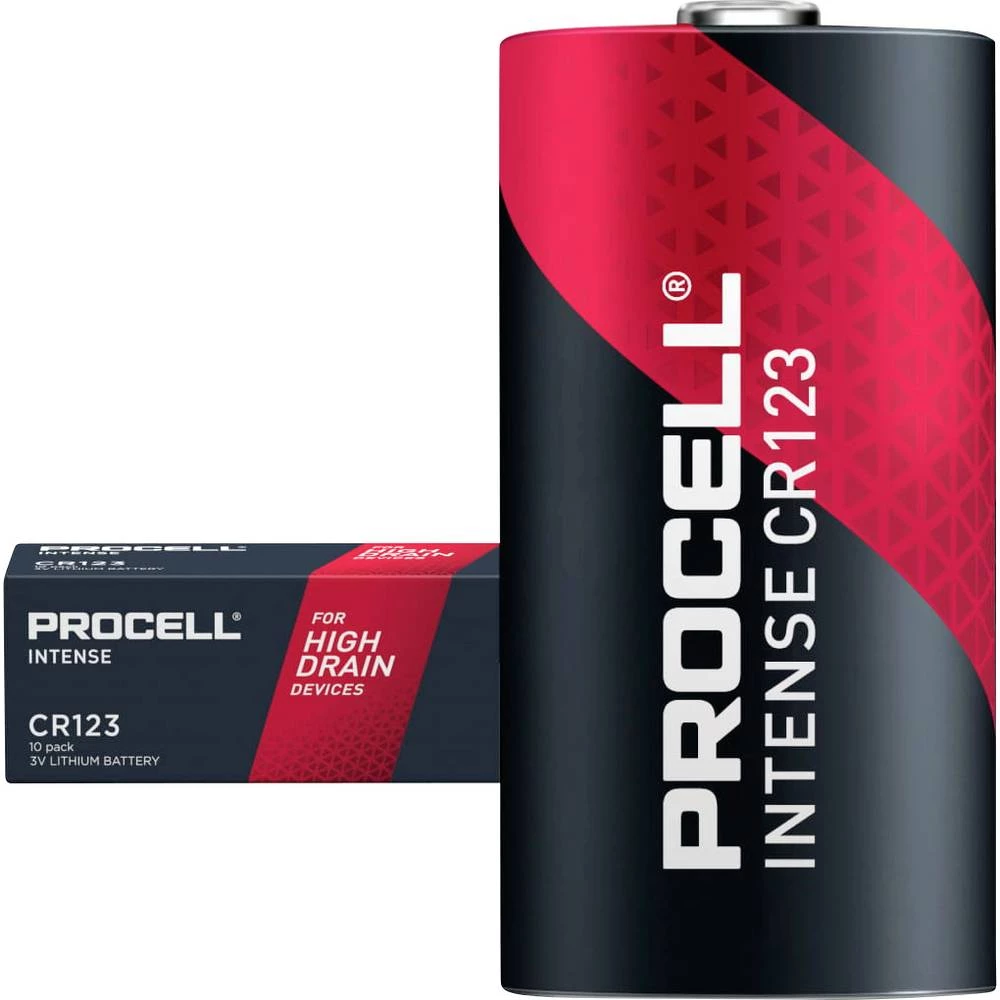 PROCELL Procell Intense fotobaterije CR-123A litijev 920 mAh 3 V 10 St. slika