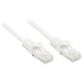 LINDY 48207 RJ45 mrežni kabel, Patch kabel cat 6 U/UTP 10 m bijela  1 St. slika