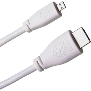 Raspberry Pi® SC0051 HDMI kabel Raspberry Pi [1x muški konektor HDMI - 1x muški konektor mini HDMI tipa C] 1.00 m bijela slika