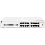Aruba 1430 16G Class4 PoE 124W Unmanaged L2 Gigabit Ethernet (10/100/1000) Power over Ethernet (PoE) 1U Bijela   aruba  R8R48A#ABB  R8R48A#ABB  mrežni preklopnik  16 ulaza  32 Gbit/s