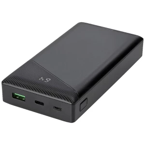 Deltaco - a nordic brand PB-C1001 powerbank (rezervna baterija) 20000 mAh  lipo USB a, USB-C™ crna slika