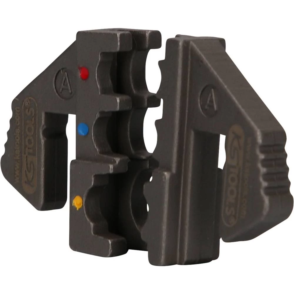 Par matrica za prešanje izoliranih kabelskih papučica, Ø 0,5 - 6 mm KS Tools 115.1415 slika