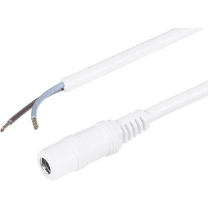 TRU COMPONENTS Niskonaponski priključni kabel Niskonaponski konektor-Kabel bez kraja 5.5 mm 5.5 mm 2.1 mm 2.50 m 100 ST slika