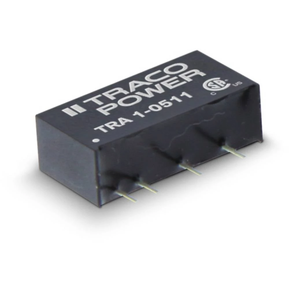 TracoPower TRA 1-0519 DC/DC pretvarač za tiskano vezje 5 V/DC 9 V/DC 110 mA 1 W Broj izlaza: 1 x Content 1 kom. slika