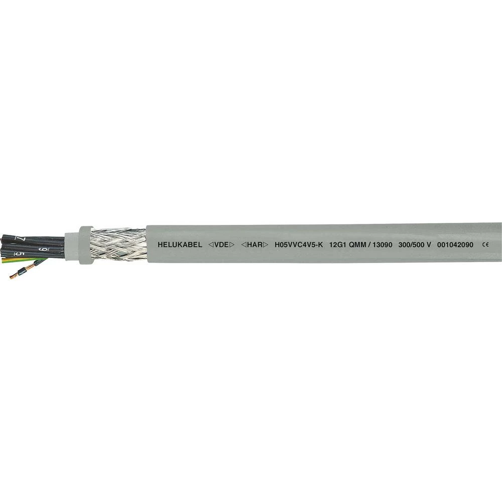 Helukabel Kontrolni vod 3 G 1 mm&sup2; Siva 13084-100 100 slika